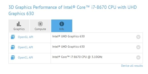 Intel Core i7-8670現身