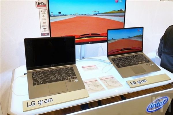 LG gram輕薄筆記本首次登陸臺灣