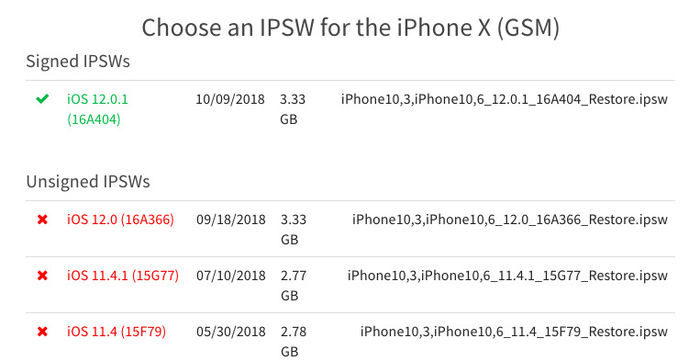 蘋果推送iOS12.1最新測試版，并關(guān)閉了舊系統(tǒng)驗證通道