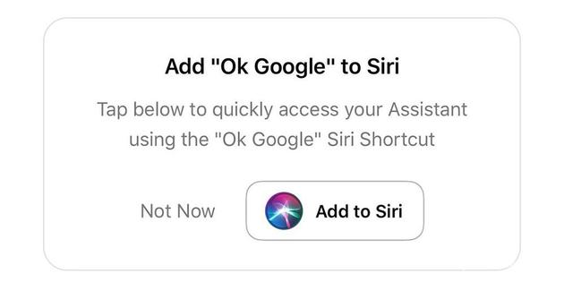 谷歌更新后能讓Siri來啟動Google語音，蘋果尷尬