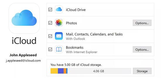 蘋果iCloud Windows版更新：修復Wind10兼容性問題